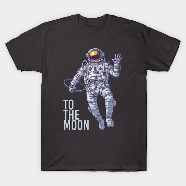 Bitcoin Astronaut T-Shirt by FiveThirtyOne